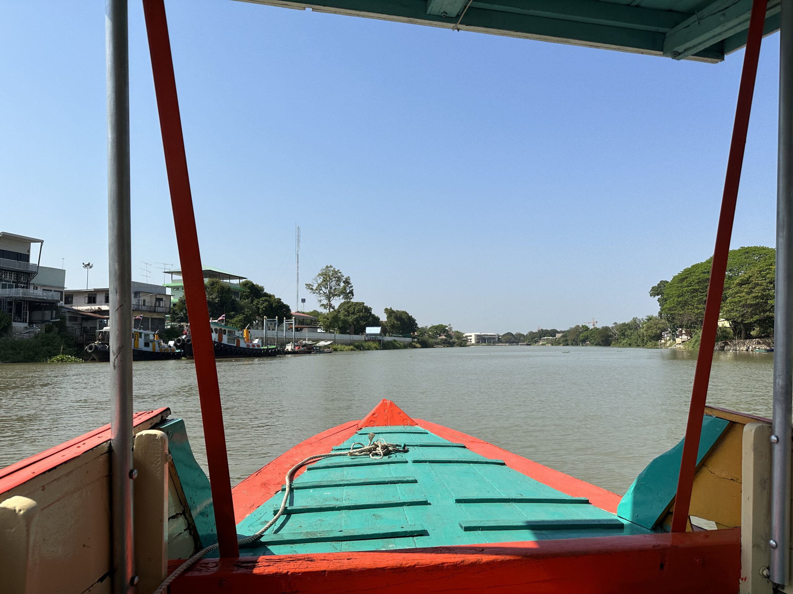Sehenswürdigkeiten in Ayutthaya Fährüberfahrt